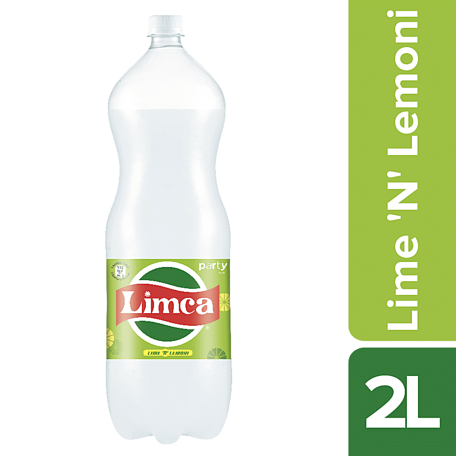 Limca Soft Drink - Lime & Lemoni Flavoured, 2 L Pet Bottle