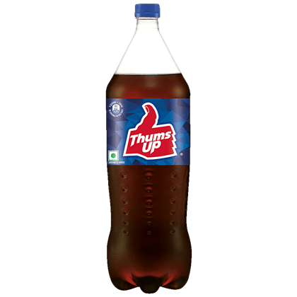 Thums Up Soft Drink - Refreshing, Strong, 2 L Pet Bottle