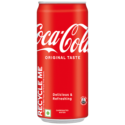 Coca Cola Original Taste Soft Drink, 300 Ml Can