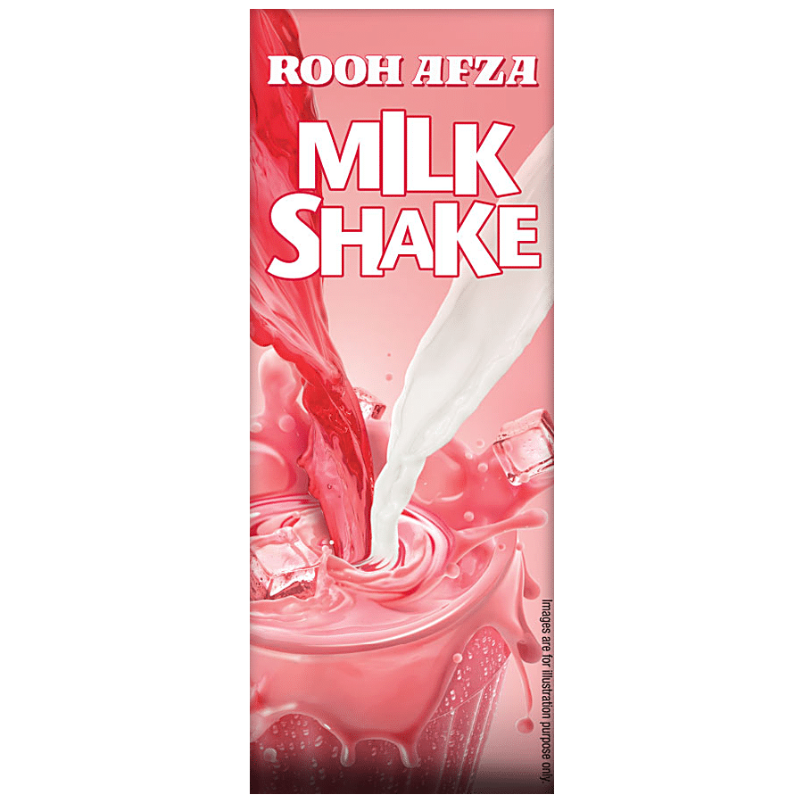 Rooh Afza Fusion Milkshake, 180 Ml Tetra Pak