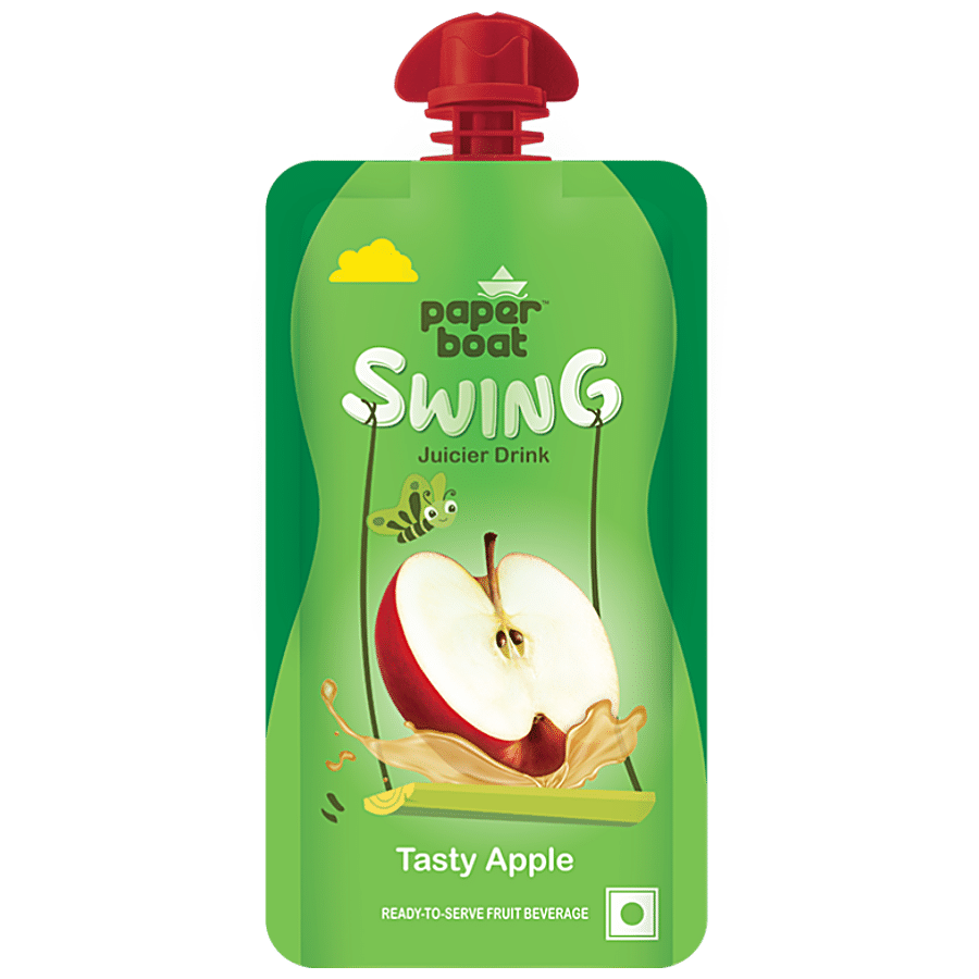 Paper Boat Swing Juicier Drink - Tasty Apple, 125 Ml