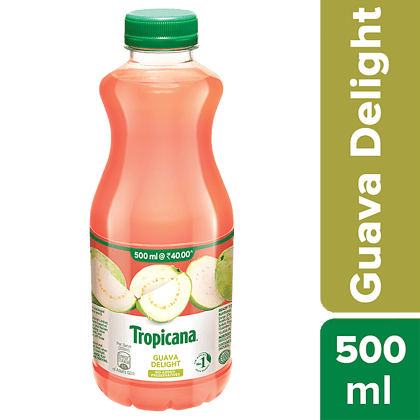 Tropicana Guava Delight, 500 Ml