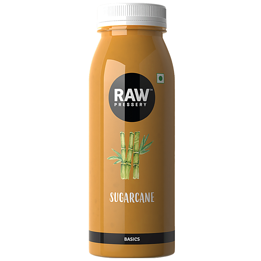 Raw Pressery Cold Extracted Juice - Sugarcane, 250 ml