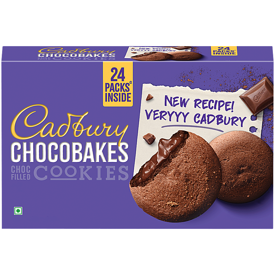 Cadbury Chocobakes ChocFilled Cookies, 300 g (24 pcs)