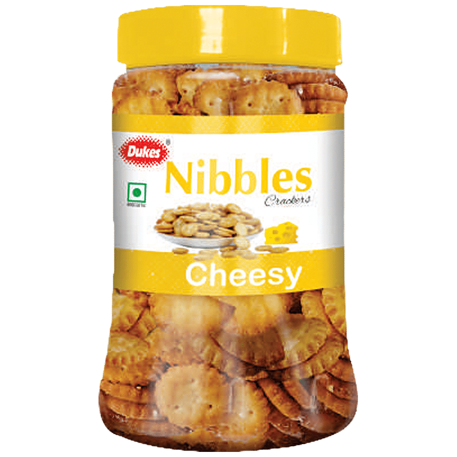 Dukes Nibbles Cheesy Crackers - Crunchy, 150 g