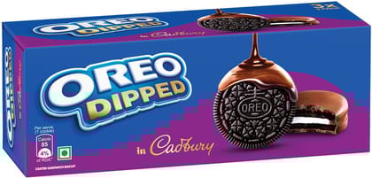 Cadbury Oreo Dipped In Chocolate Cream Sandwich (150 G)