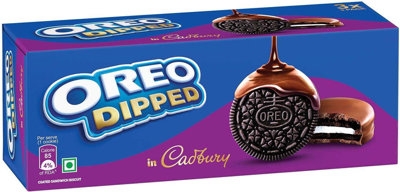 Cadbury Oreo Dipped In Chocolate Cream Sandwich (150 G)