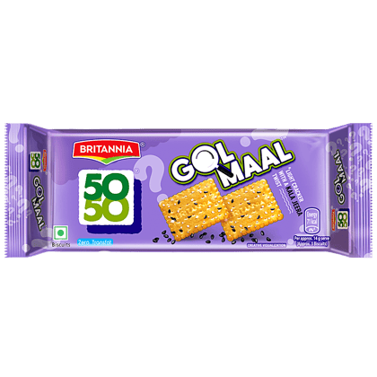 Britannia 50-50 Gol Maal Cracker, 110 G