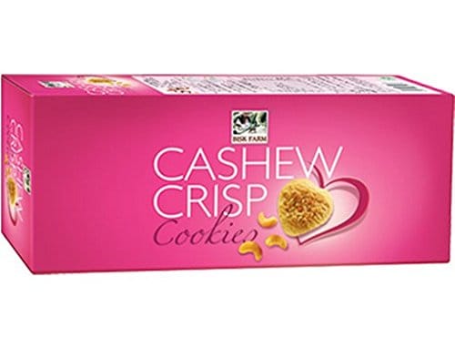 Bisk Farm Cashew Crisp Cookies, 100G