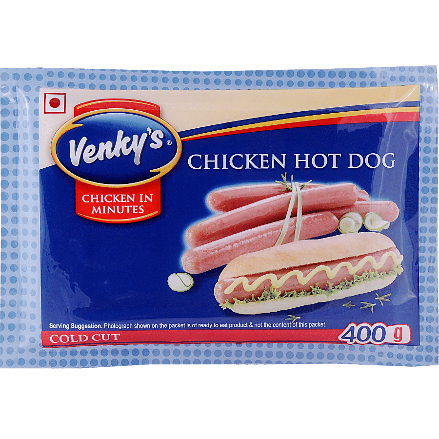 Venkys Chicken - Hot Dog, 400 G