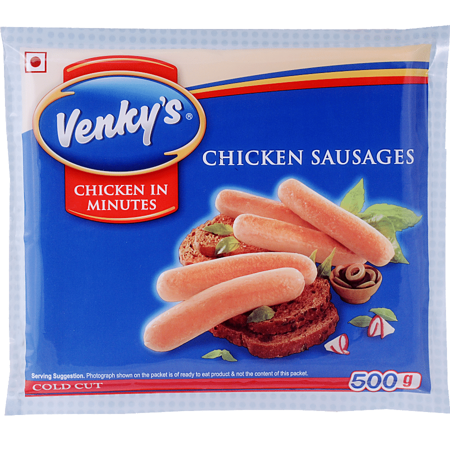 Venkys Chicken - Sausages, 500 G