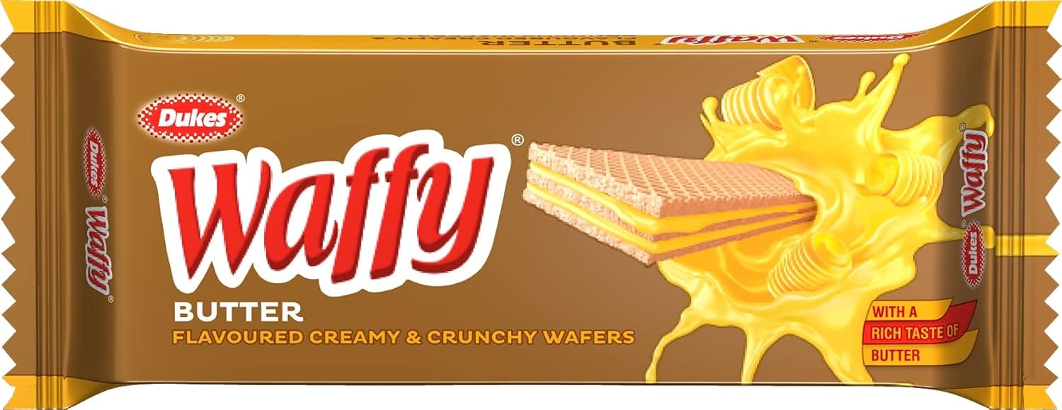 Dukes Waffy Biscuits Butter, 60 g