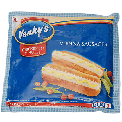 Venkys Chicken - Vienna Sausages, 500 G