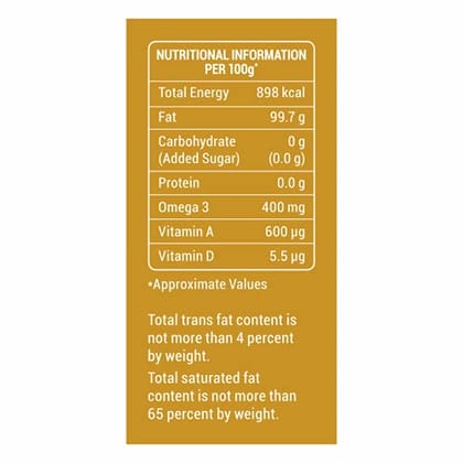 Heritage Golden Cow Ghee Pouch, 1000 Ml