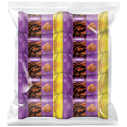 Unibic Choco Ripple Cookies, 31.3 G (Pack Of 12)