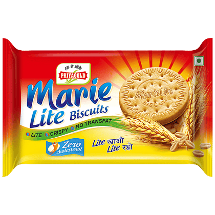 Priyagold Biscuits - Marie Lite, 300 G Pouch