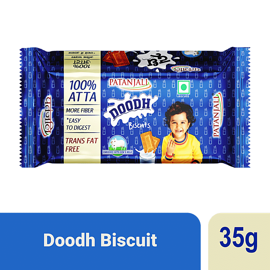 Patanjali Doodh Biscuits, 35 G