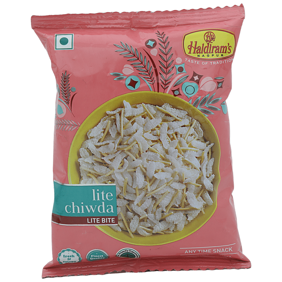Haldiram'S Lite Chiwda Namkeen, 30 G Pouch