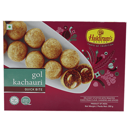 Haldiram'S Gol Kachauri, 350 G Pouch