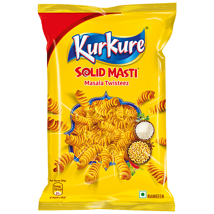 Kurkure Namkeen - Solid Masti, Twisteez, 61 G