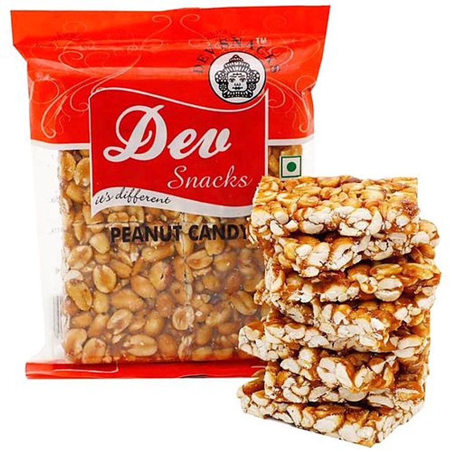 Dev Snacks Peanut Candy, 200 G Packet