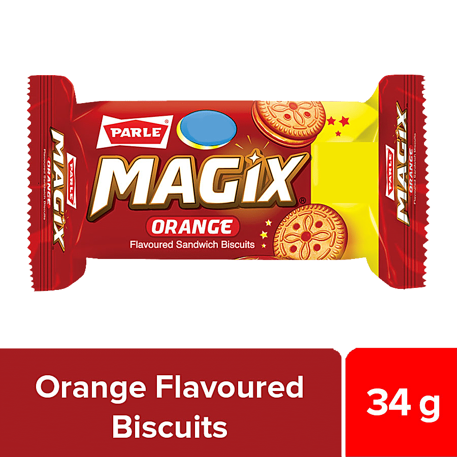 Parle Magix Creme - Orange, 34 G