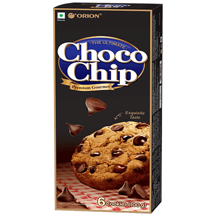 Orion The Ultimate Choco Chip Cookies - Premium Gourmet, Yummy Flavour, 100 G Box