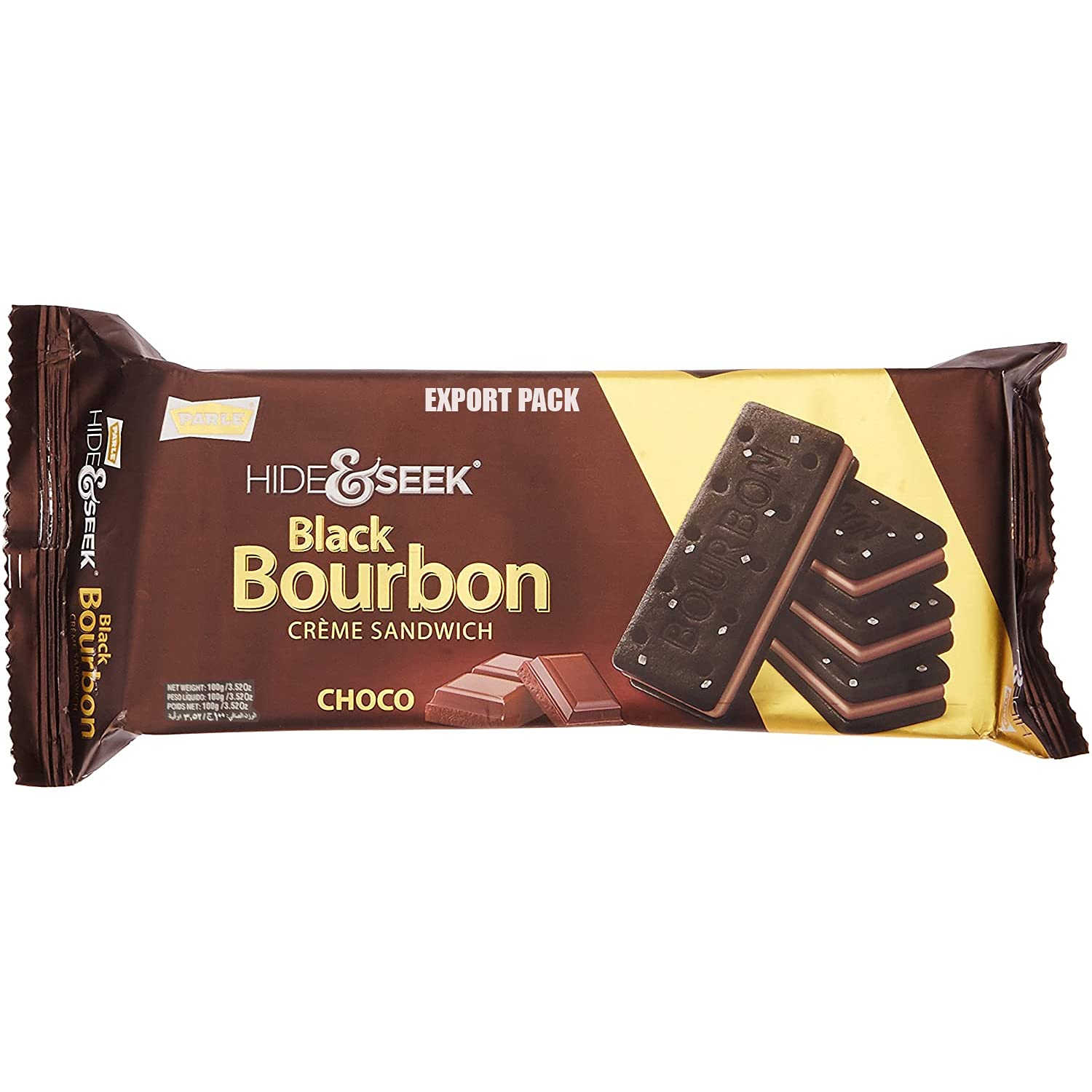 Parle Hide And Seek Black Bourbon, Choco, 100G