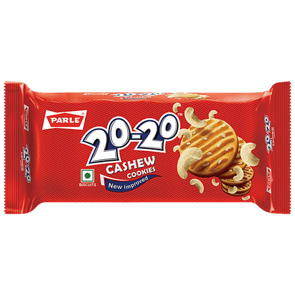 Parle 20-20 Cashew Cookies, 200 G