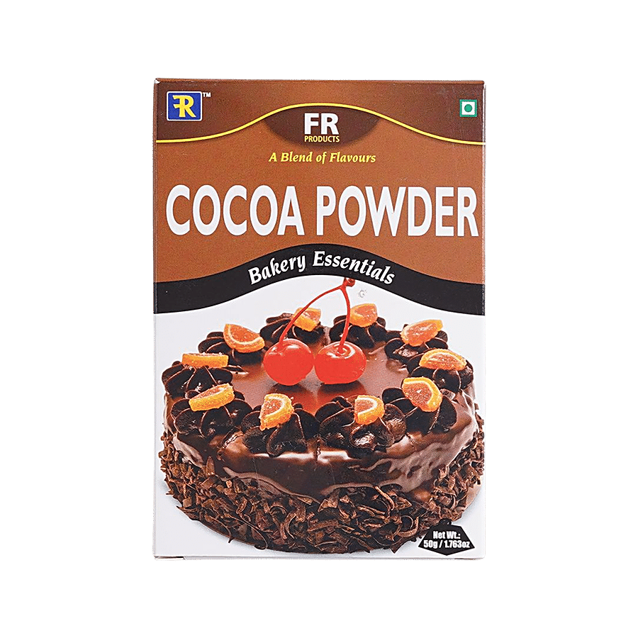 Fr Products Cocoa Powder - Bakery Essentials, 50 G