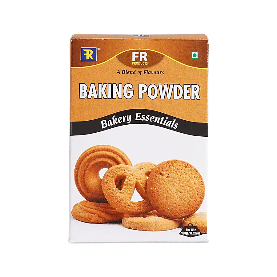 Fr Products Baking Powder - Bakery Essentials, 100 G