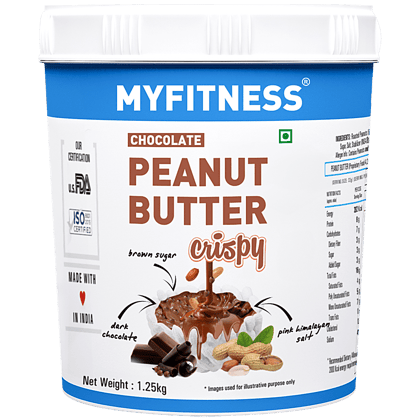 Myfitness Chocolate Peanut Butter - Crispy, 1.25 Kg