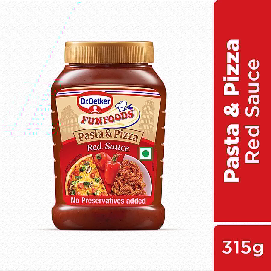 Dr. Oetker Funfoods Pasta & Pizza Red Sauce, 315 G