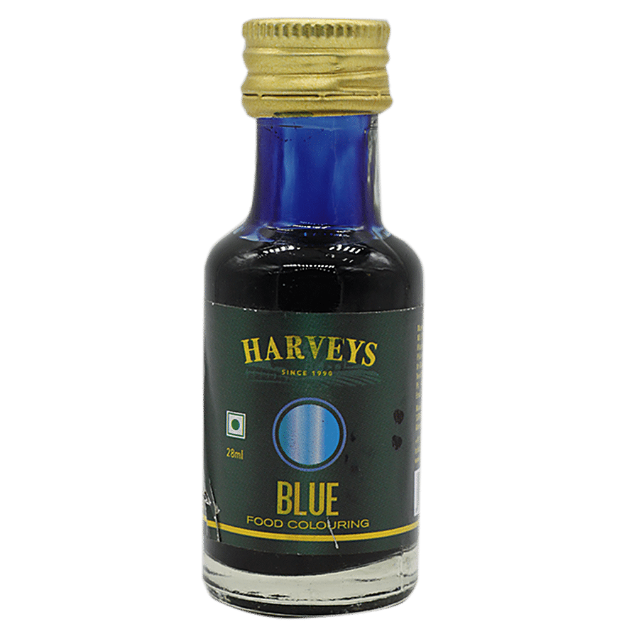 Harveys Food Colouring - Blue, 28 Ml