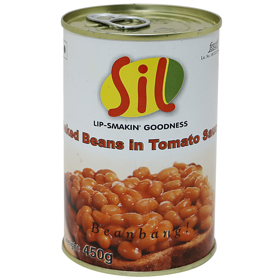 Sil Baked Beans - In Tomato Sauce, 450 G Can
