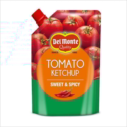 Del Monte Tomato Ketchup Sweet And Spicy Pouch, 950 Grams