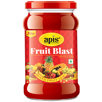 Apis Fruit Blast - Mixed Fruit Jam, 450 G