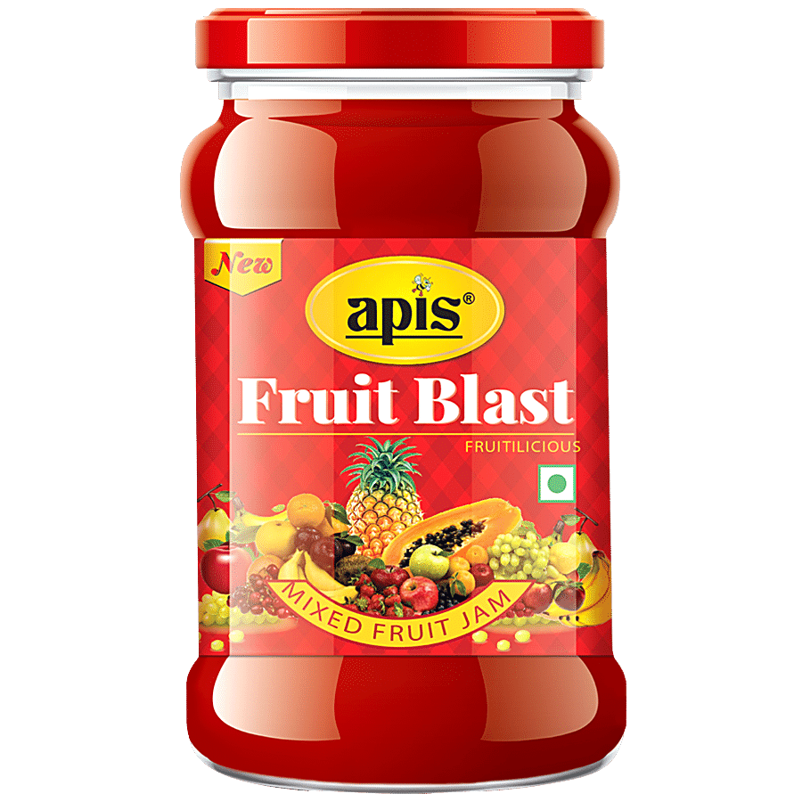 Apis Fruit Blast - Mixed Fruit Jam, 450 G