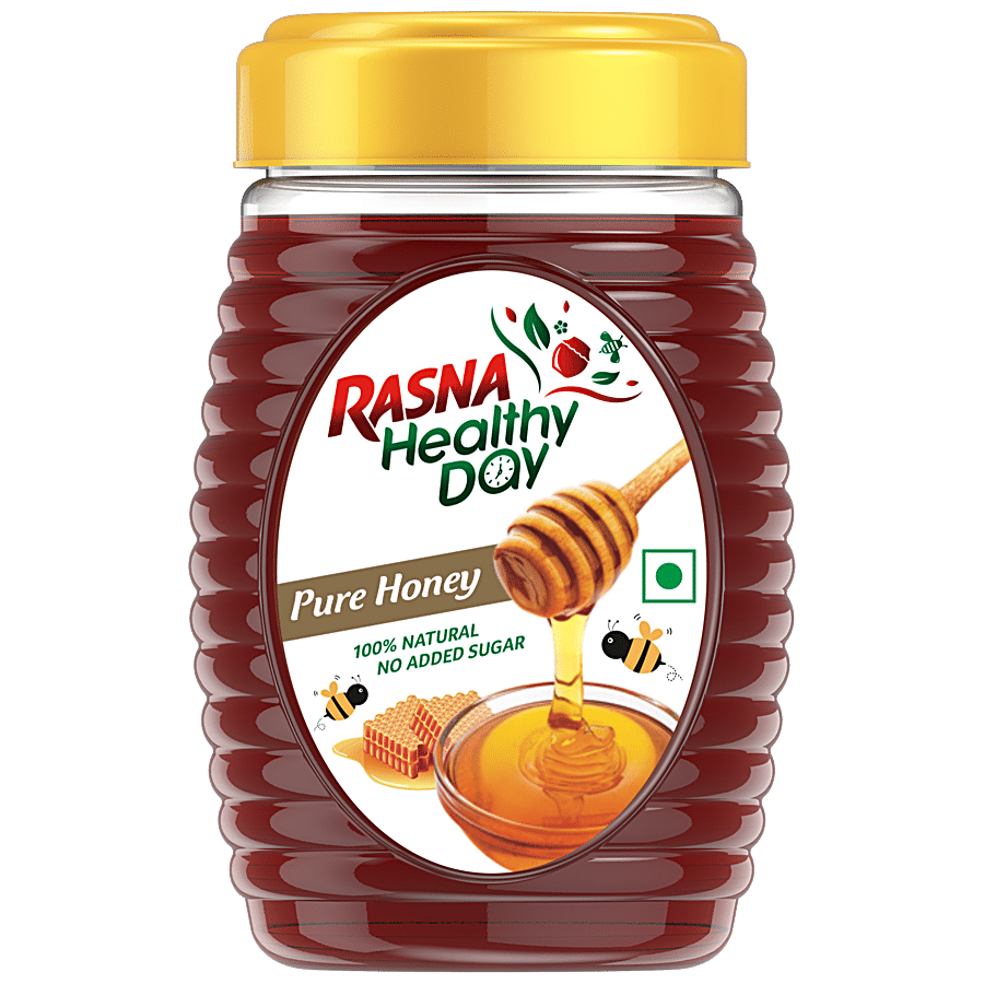 Rasna Healthy Day Pure Honey - 100% Natural, No Added Sugar, 500 G