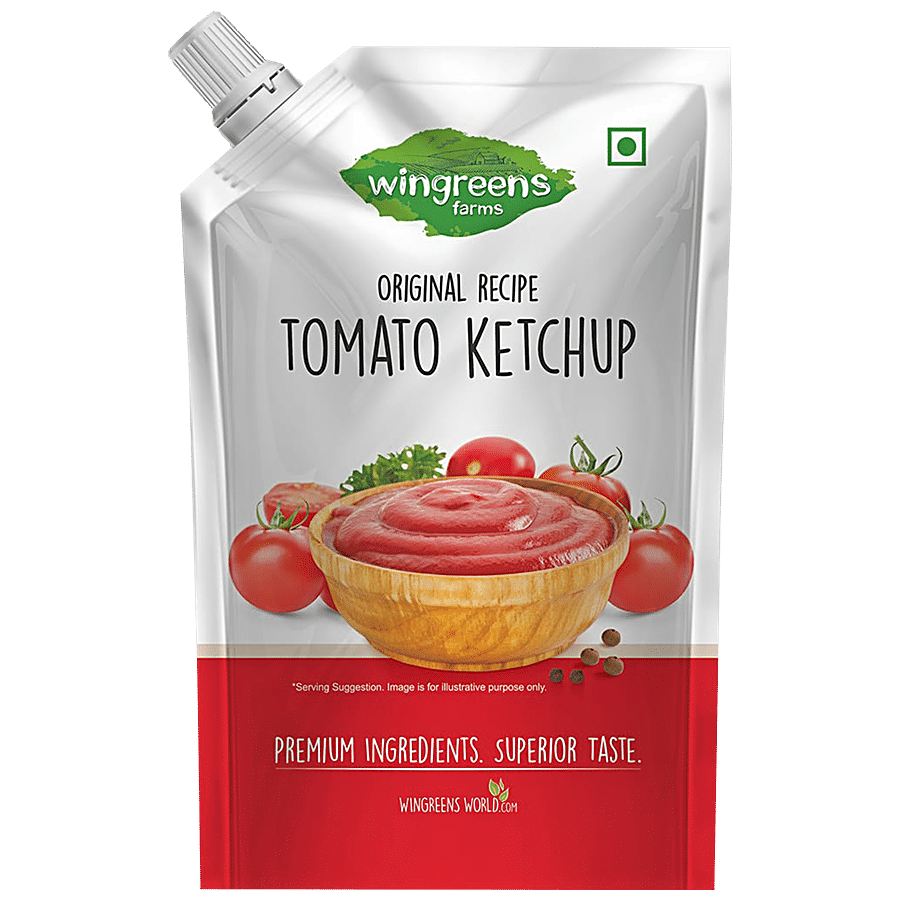 Wingreens Farms Original Recipe Tomato Ketchup, 800 G Pouch