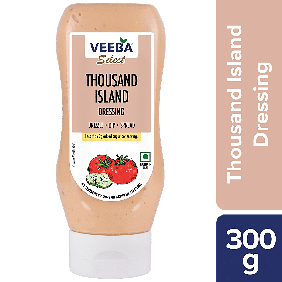Veeba Thousand Island Dressing, 300 G Bottle