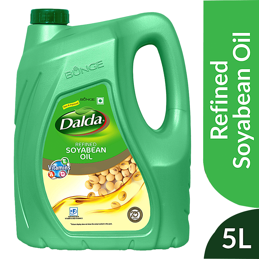 Dalda Refined Soyabean Oil, 5 L