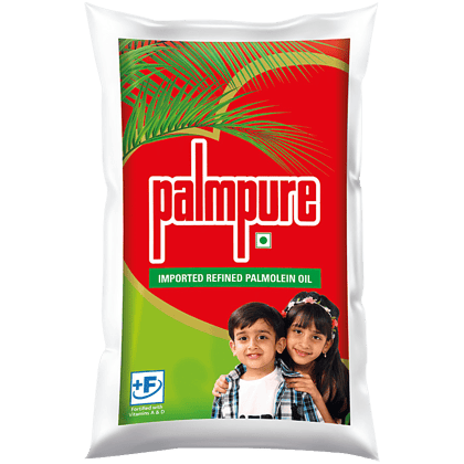 Palmpure Refined Palmolein Oil - Imported, 850 G