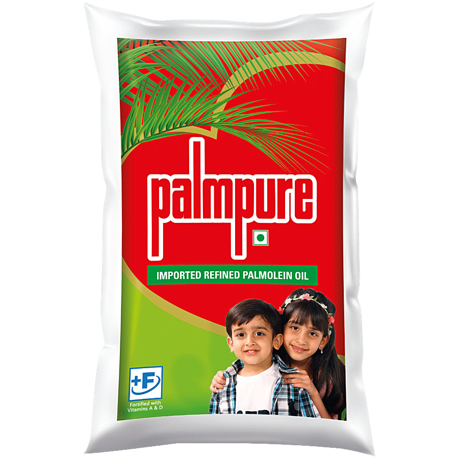 Palmpure Refined Palmolein Oil - Imported, 850 G