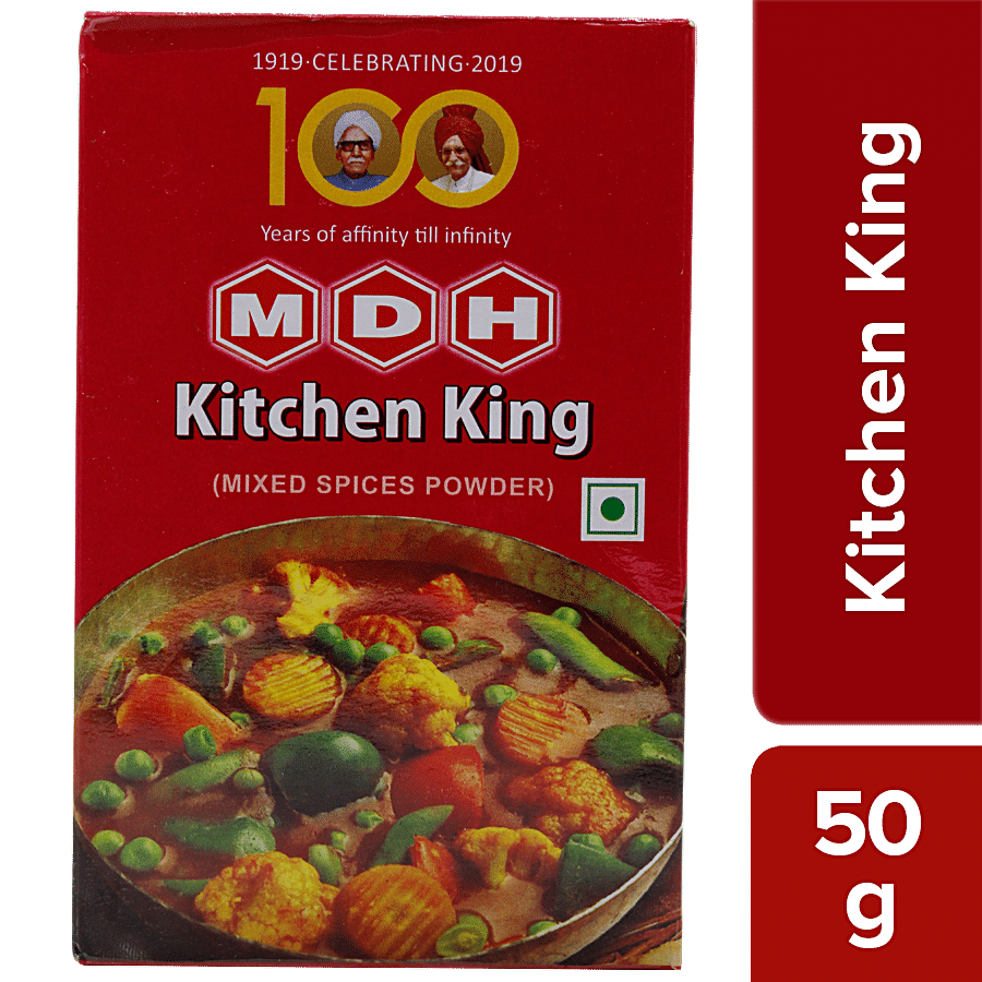 Mdh Masala - Kitchen King, 50 G Carton