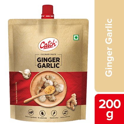 Catch Ginger Garlic Paste, 200 G Pouch