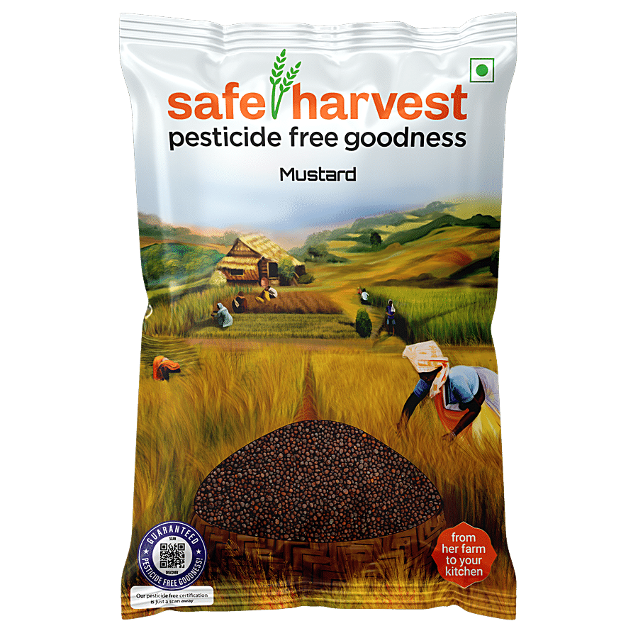 Safe Harvest Mustard/Sasive - Pesticide Free, 200 g