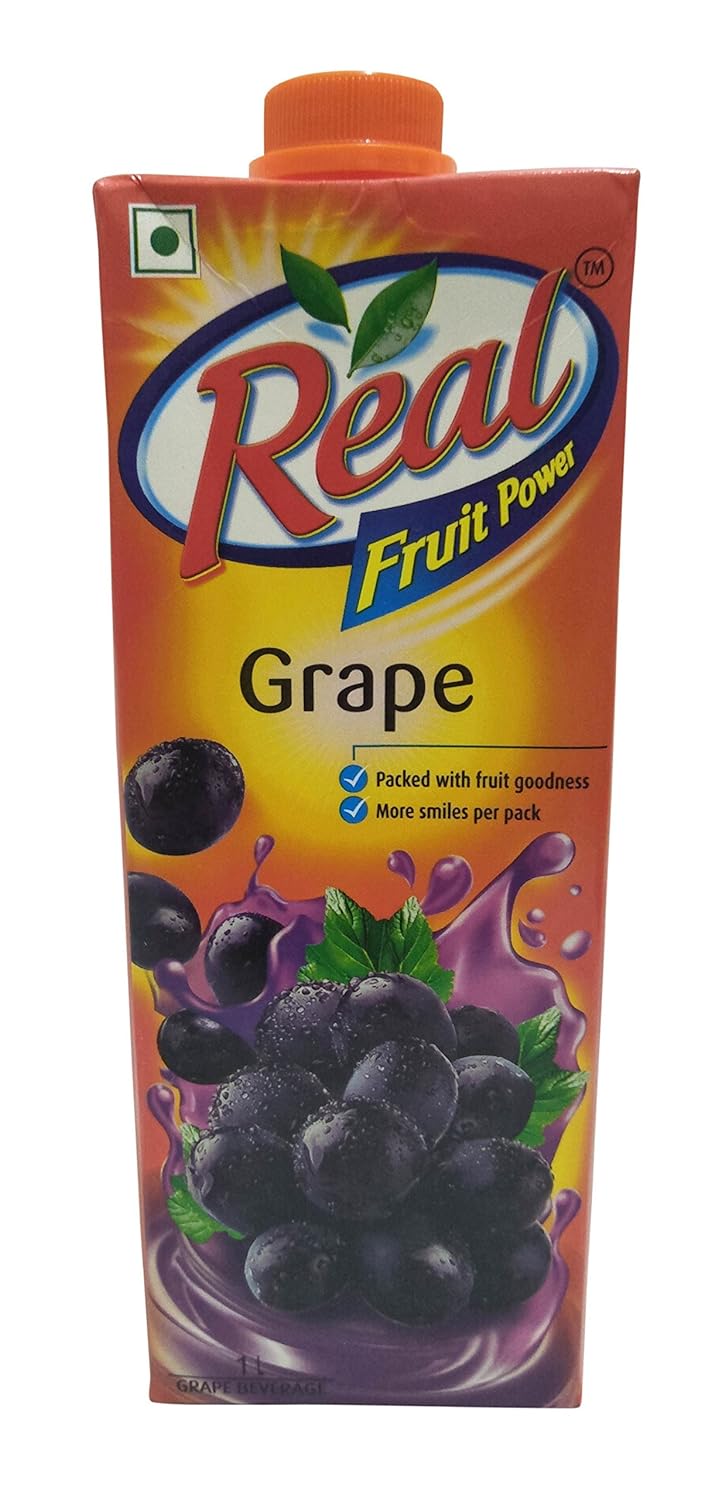 Real Fruit Power Juice, Grape, 1L Carton