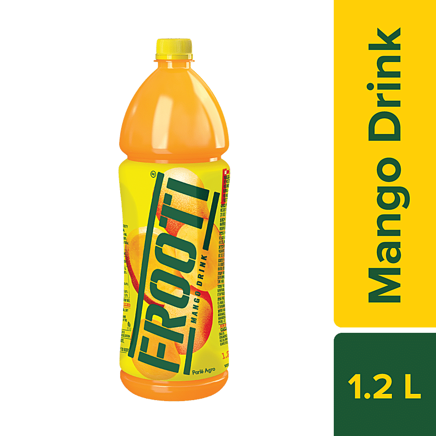 Frooti Drink, Fresh 'N' Juicy Mango, 1.2 L Bottle
