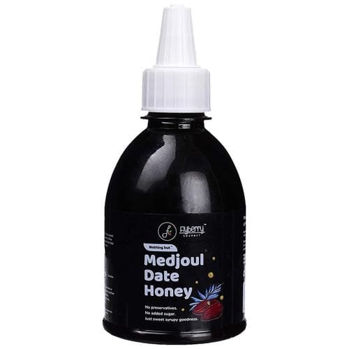 Flyberry Gourmet Medjoul Date Honey Syrup, Rich In Iron, 350 G